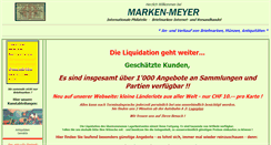 Desktop Screenshot of marken-meyer.ch